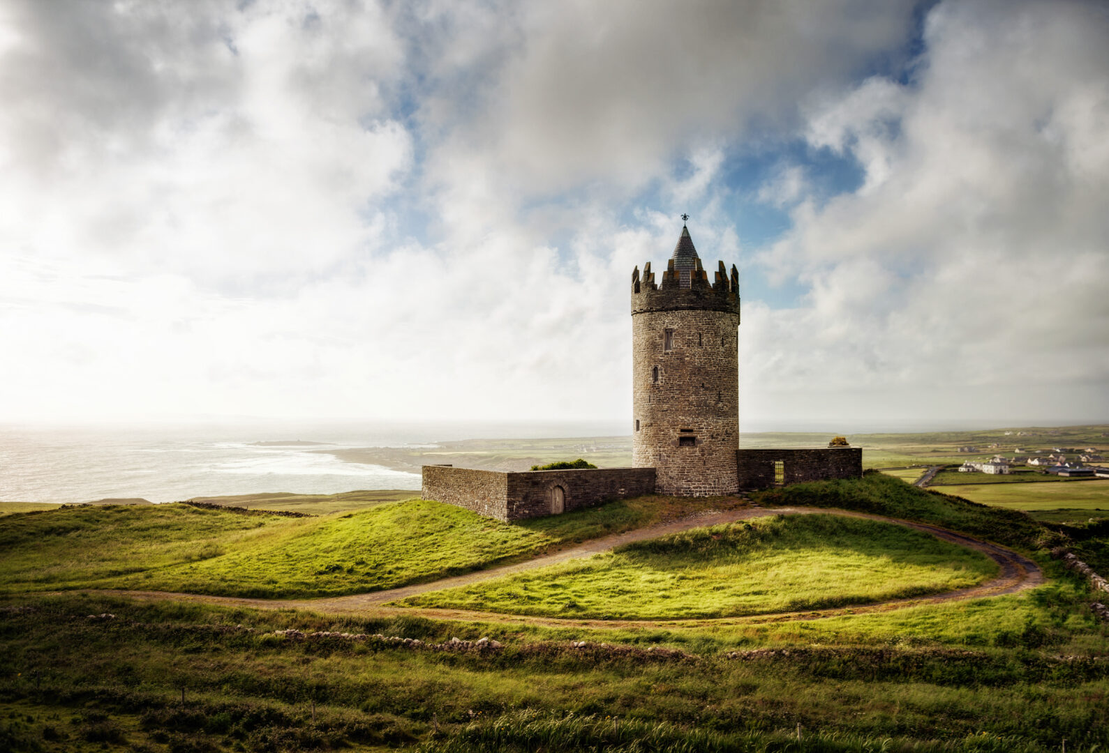 Doonagore Castle in Ireland