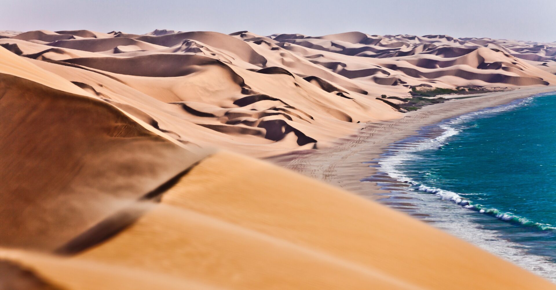 The Skeleton Coast in Namibia