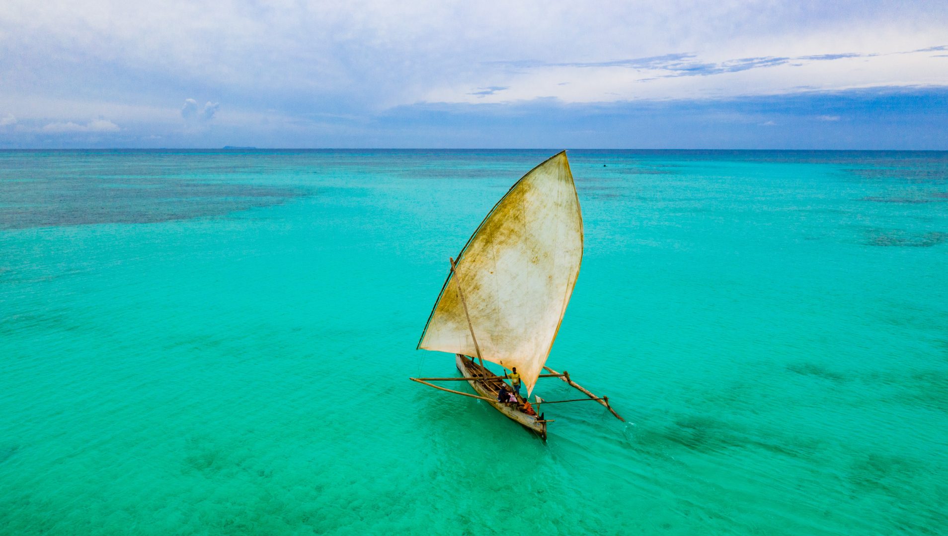 Dhow boat in Madagascar