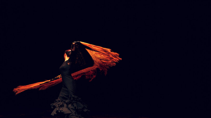 Flamenco dancer in Madrid, Spain