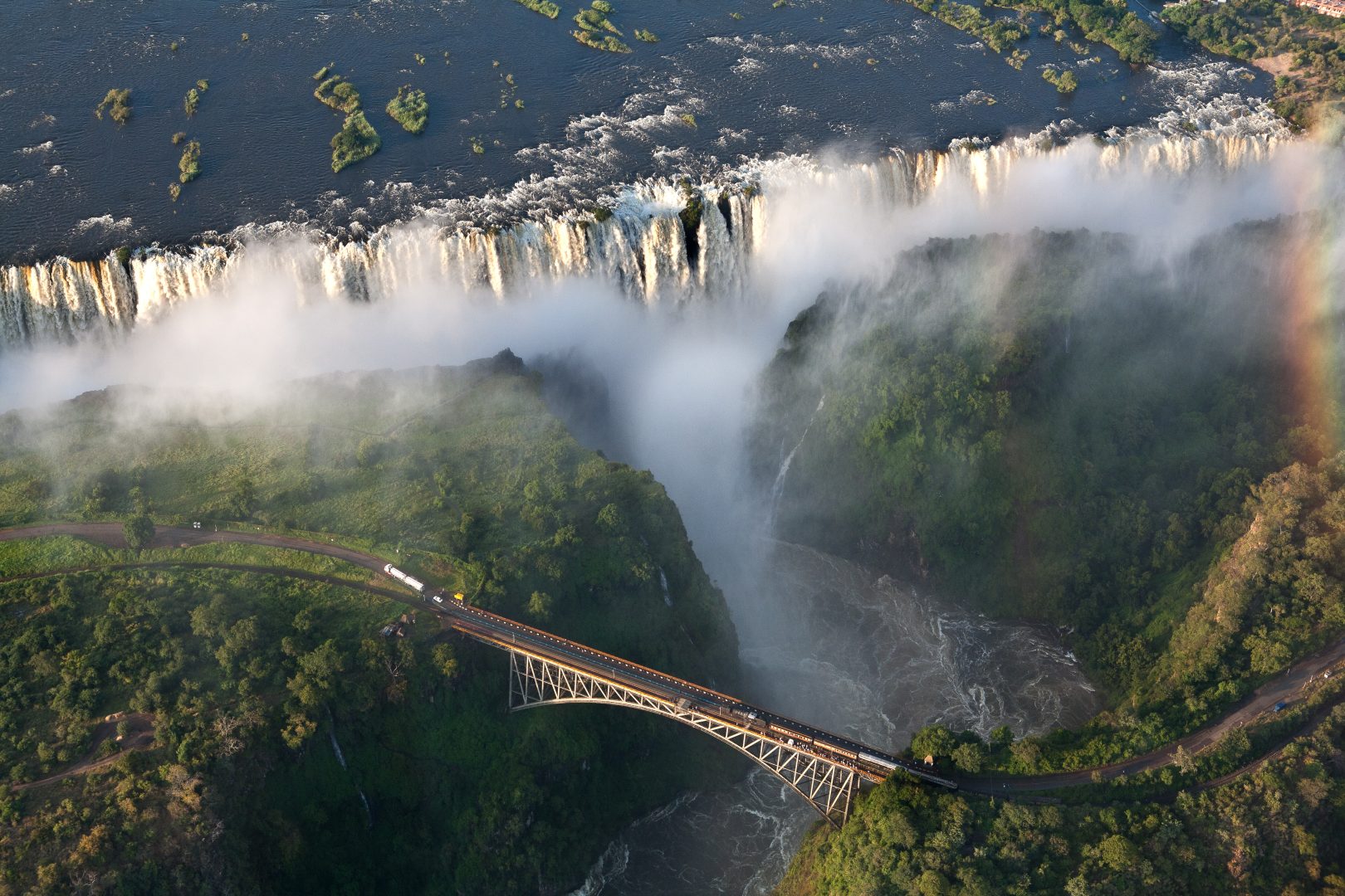 Victoria Falls in Zambia and Zimbabwe
