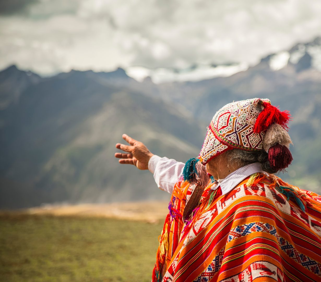 A guide in Peru