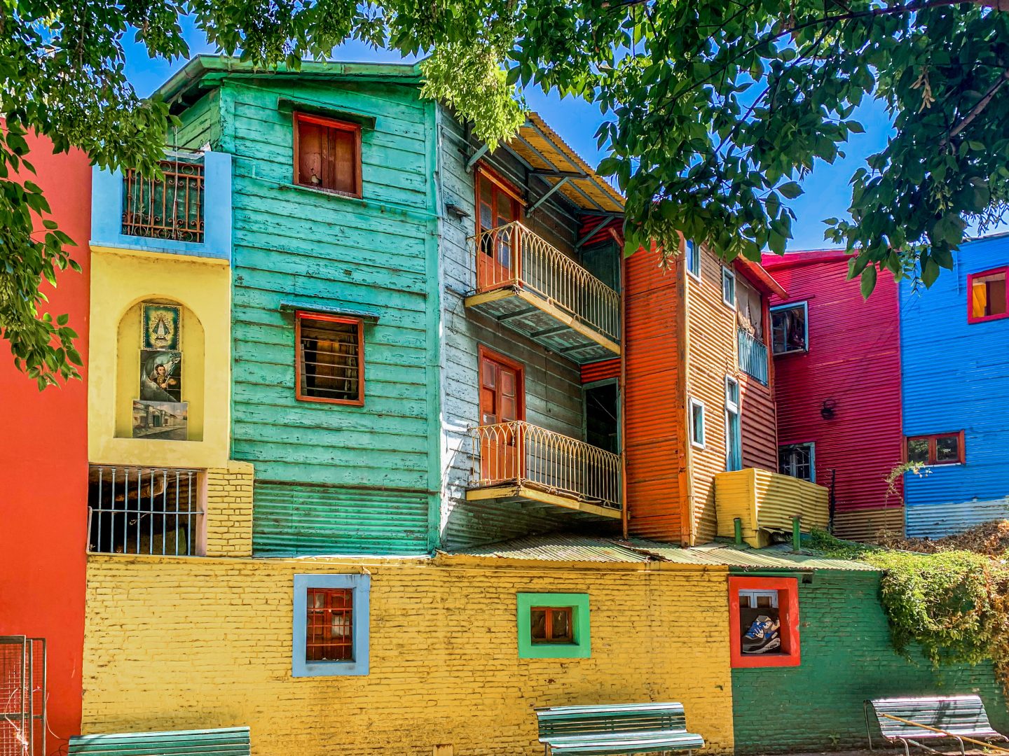 La Boca neighborhood in Buenos Aires, Argentina