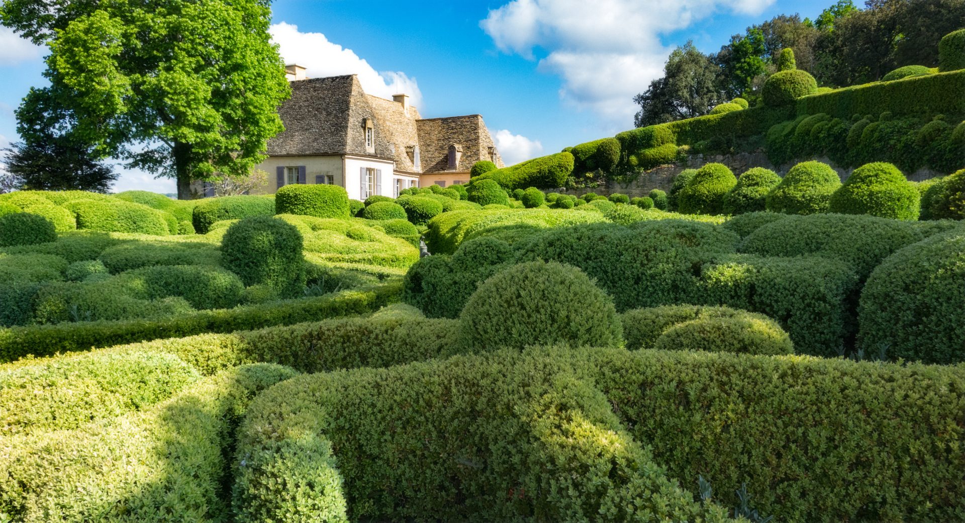 Marqueyssac gardens in France
