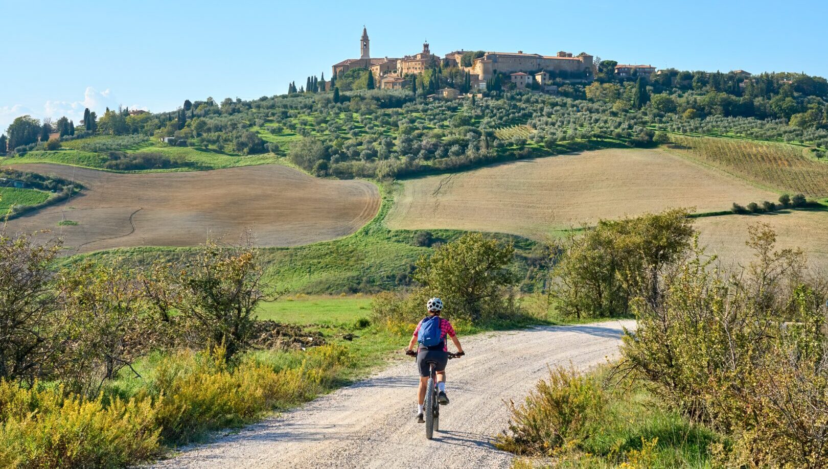 Bike ride in Tuscany, Italy