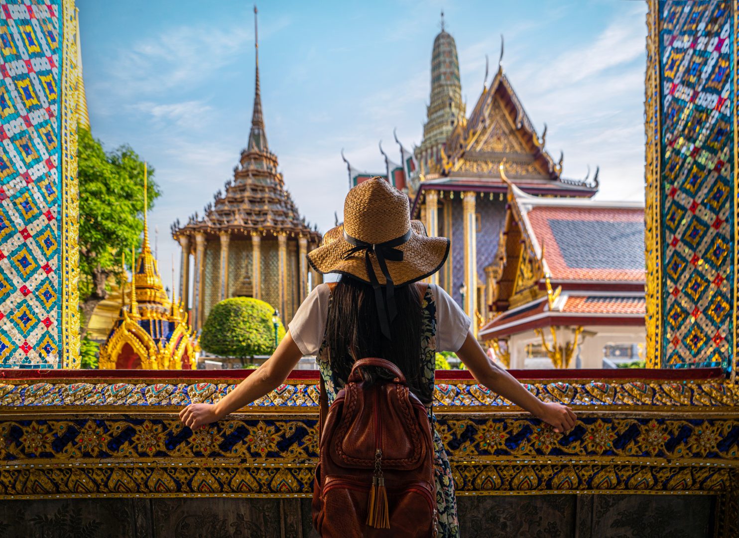 A tourist in Thailand