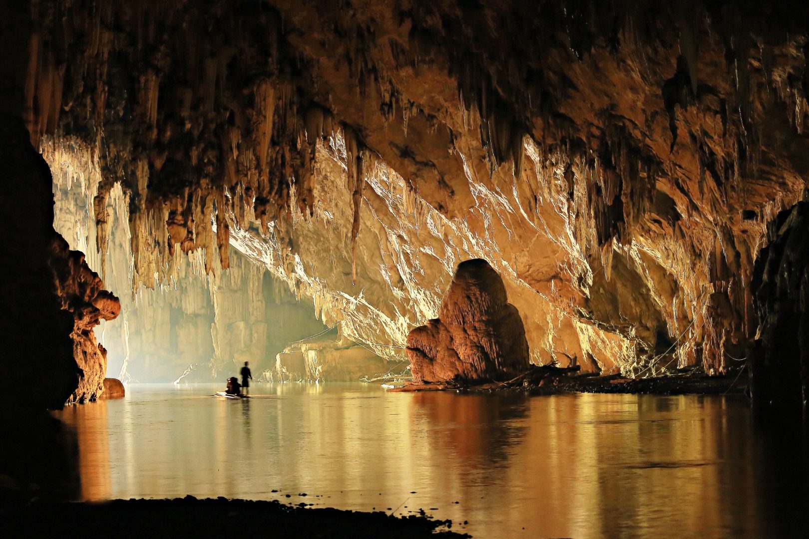Tham Lod cave in Thailand