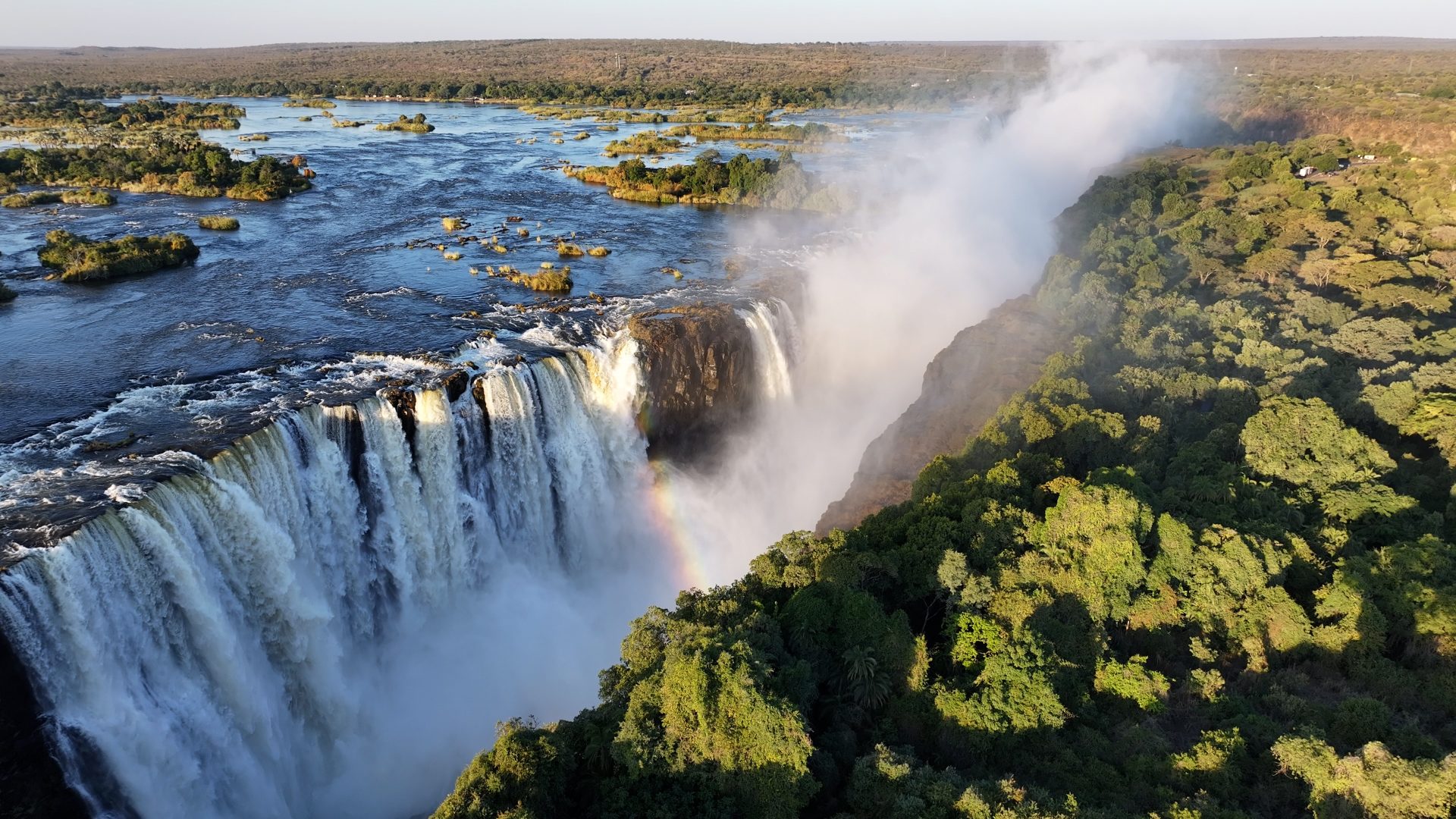 Victoria Falls in Zambia and Zimbabwe