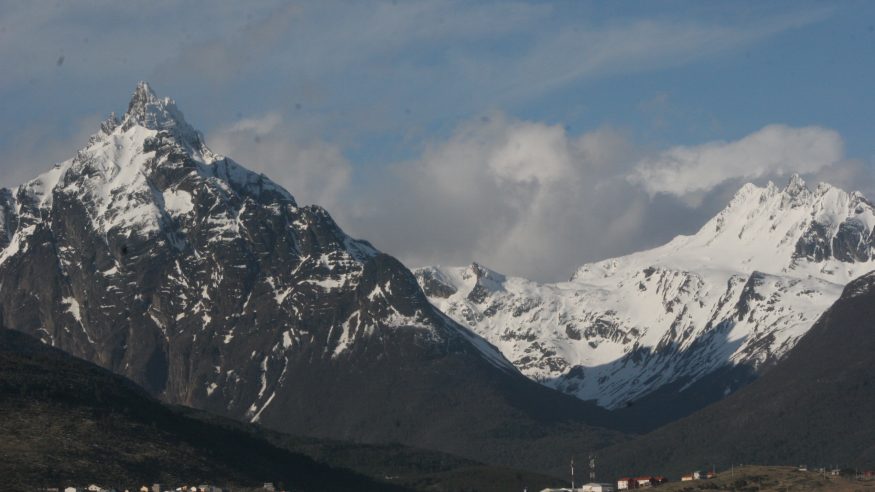 Ushaia - Snow capped mountains