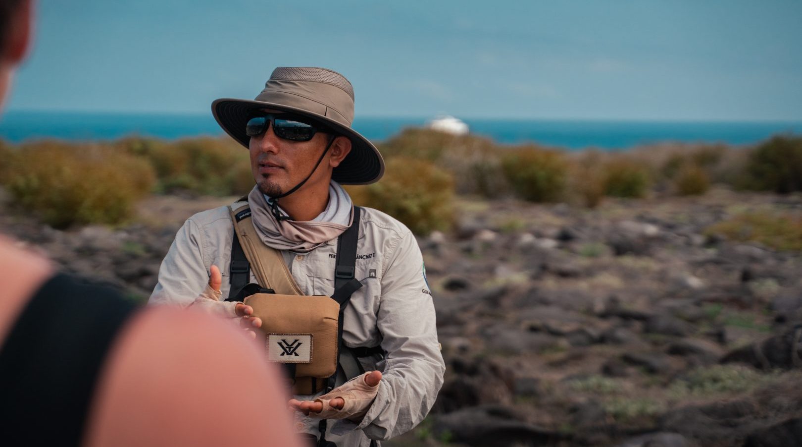 Guide in Galapagos