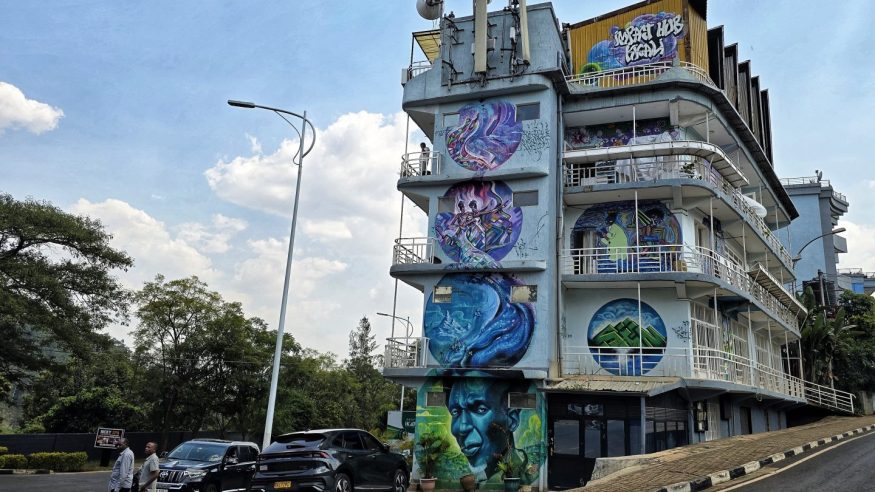Street art in Kigali