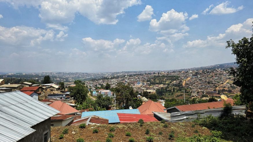 Nyamirambo Neighborhood in Kigali, Rwanda