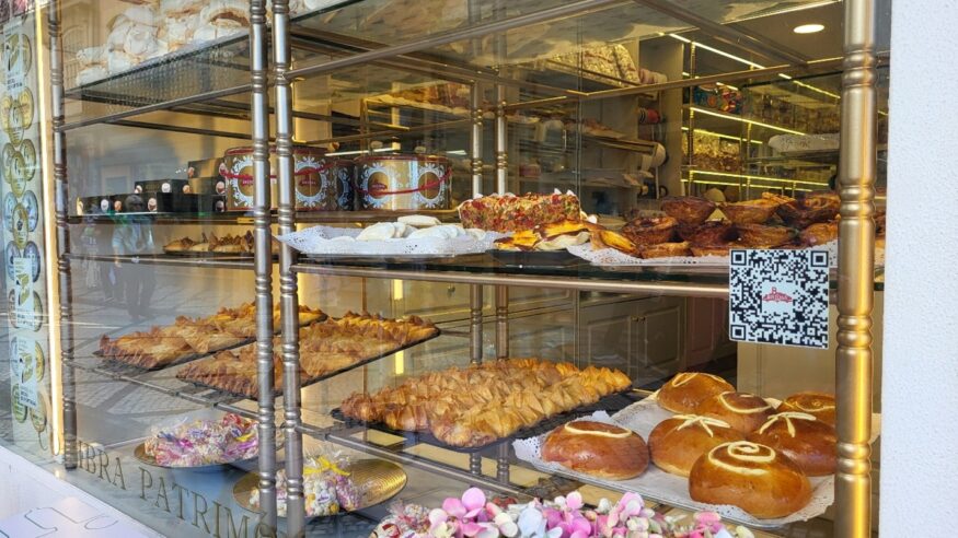 Pastries in Lisbon