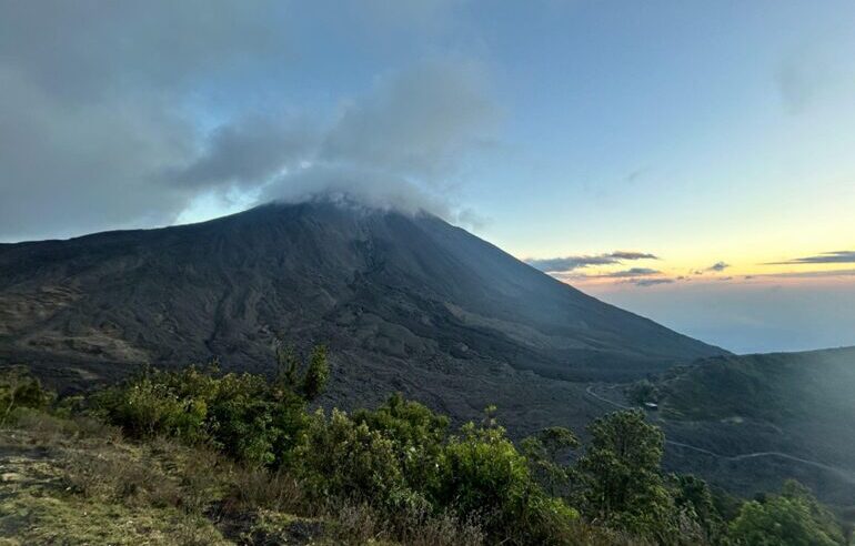 Views from the top of Pacaya Volcano, Guatemala