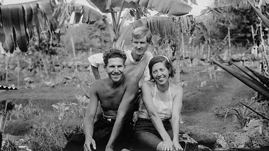 The Baroness and her lovers (photo credit USC Special Collections/Zeitgeist Films)