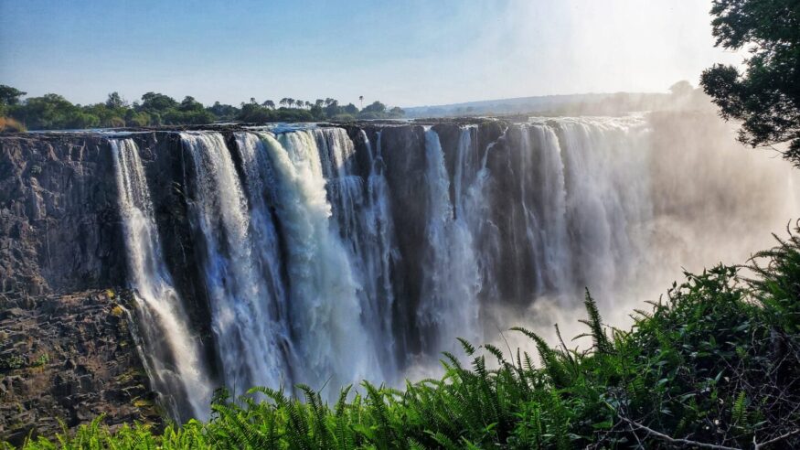 Victoria Falls in Zambia and Zimbabwe