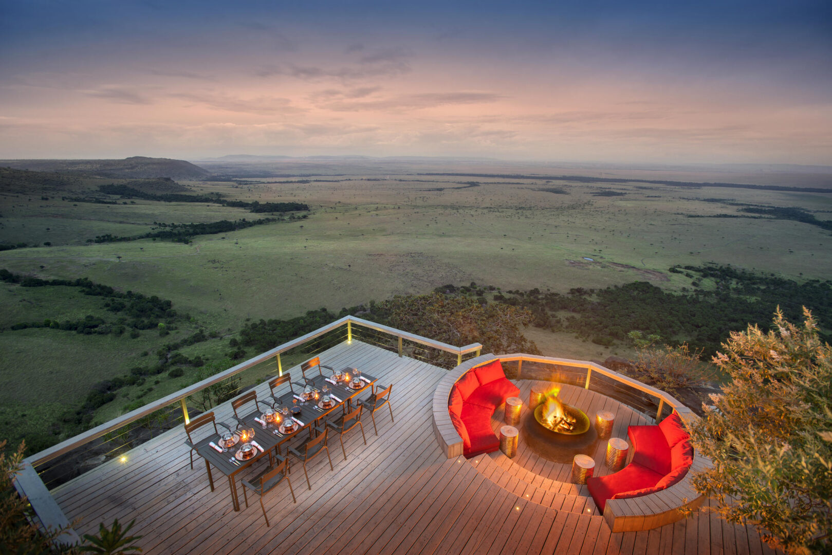 Angama Mara lodge in Kenya