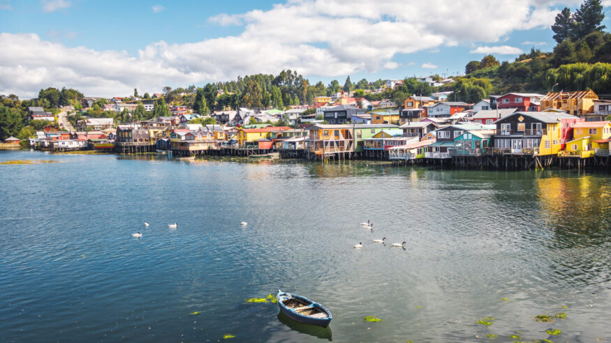 Gamboa Palafitos Stilt Houses - Castro, Chiloe Island, Chile
