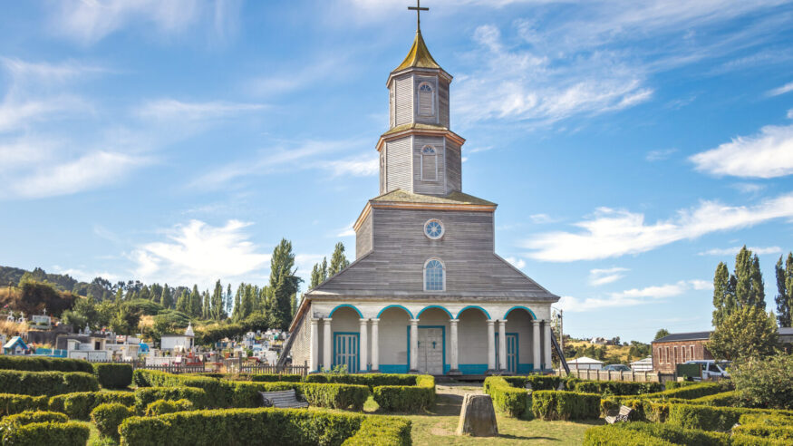 Nercon Church - Castro, Chiloe Island, Chile