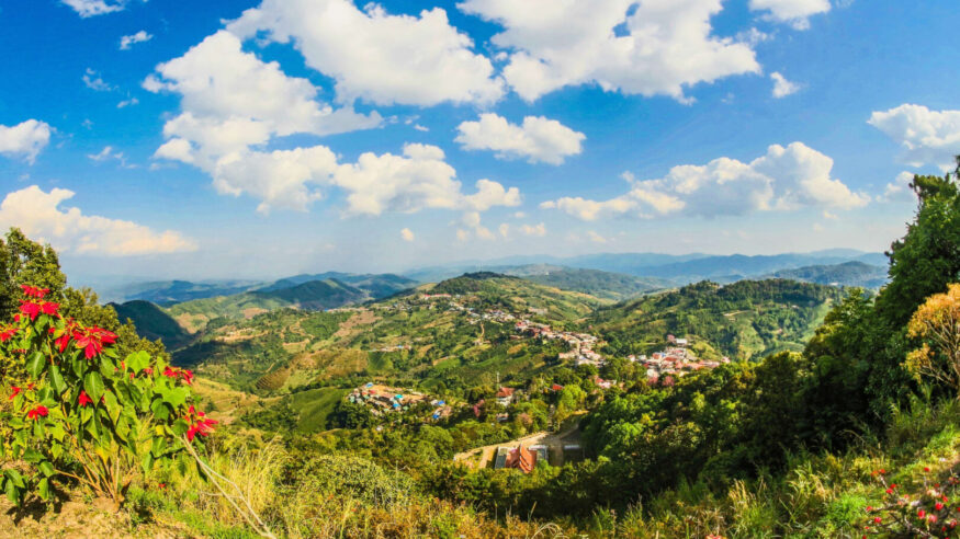 Doi Mae Salong in Northern Thailand