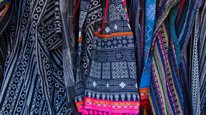 Traditional Hmong fabric 