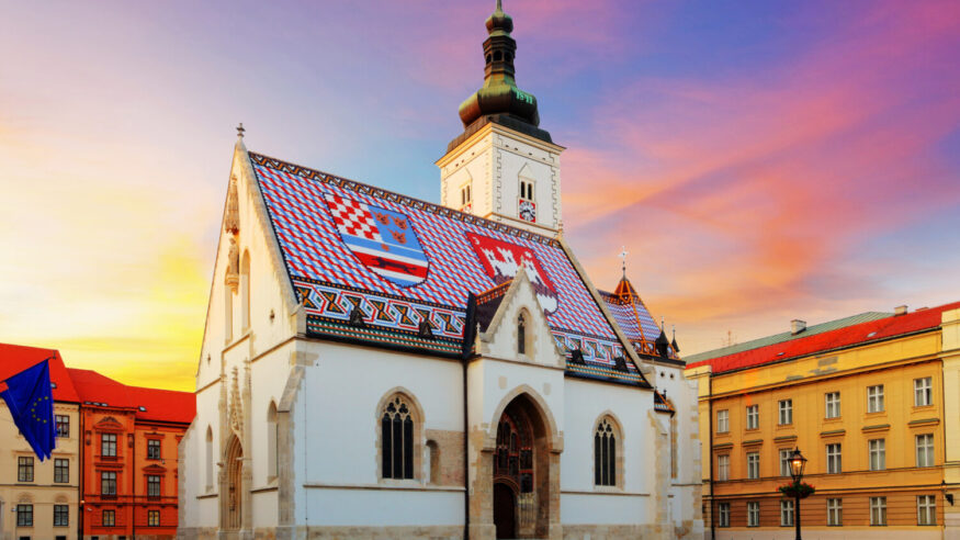 Zagreb church - St Mark