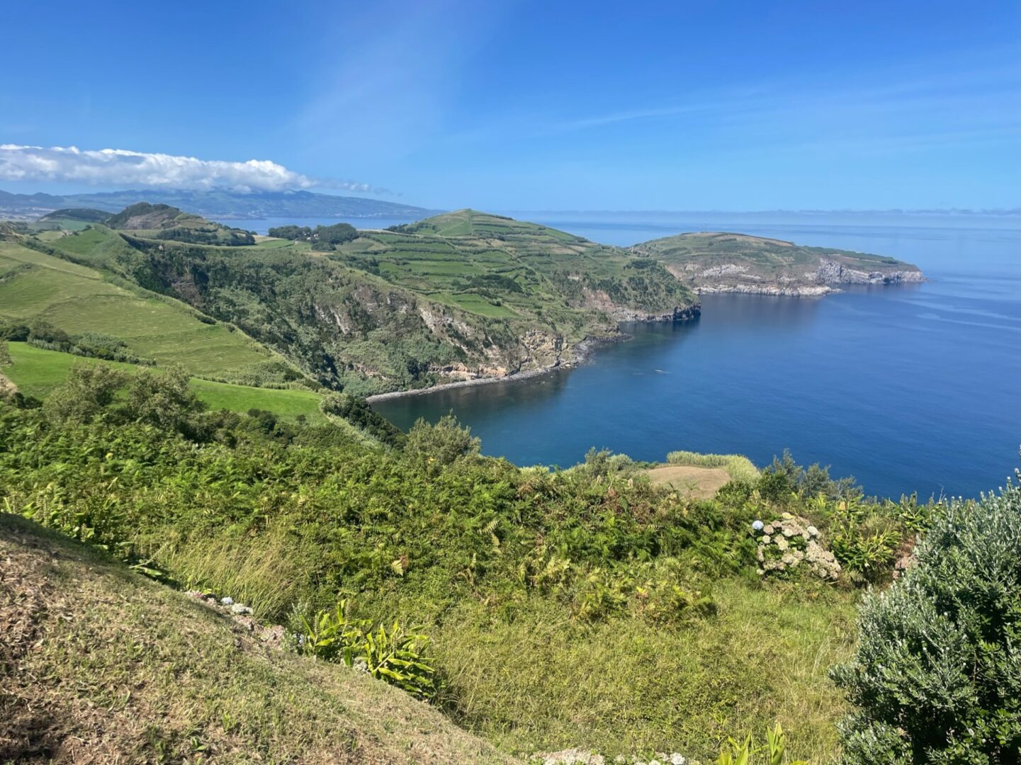 A view of Sao Miguel Island.